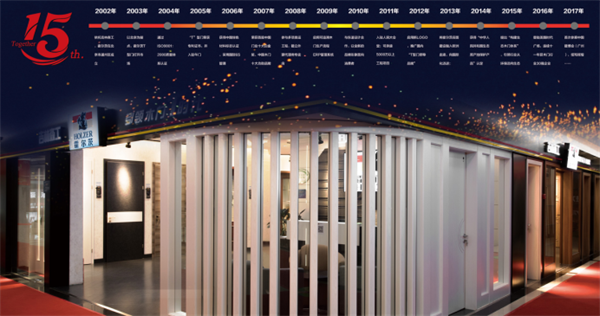 行走木門行業，霍爾茨木門15年初心不變